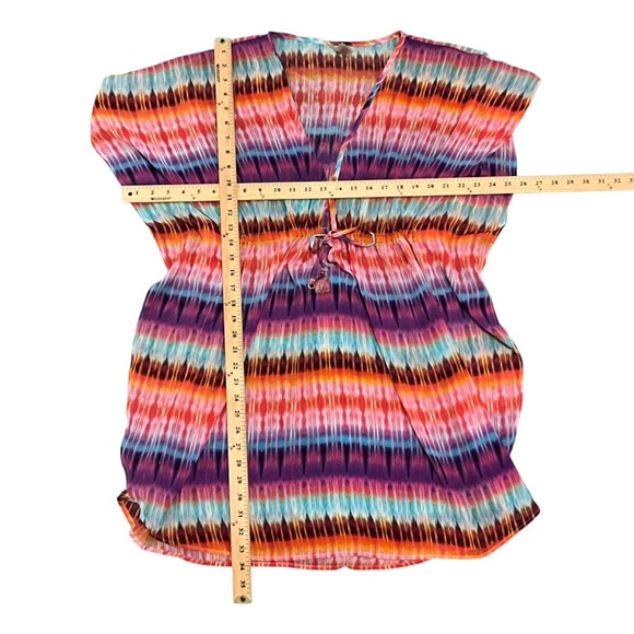 Blue Rod Beattie Tie Dye Swim Cover Up - Picture 5 of 9